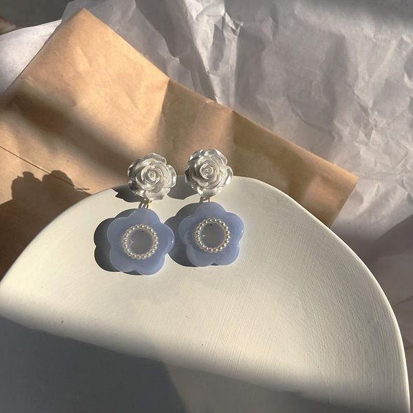 dangle & chandelier 2021 korea fashion resin earrings blue floret young girl woman of gift jewelry wholesale, Silver
dangle & chandelier 2021 korea fashion resin earrings blue floret young girl woman of gift jewelry wholesale, Silver