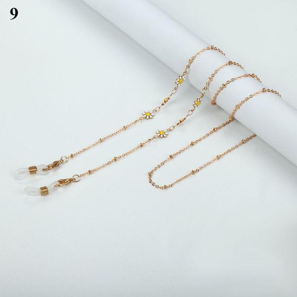 sunglasses frames 2021 fashion crystal beaded mask holder lanyard colorful daisy sun flower non-slip glasses chain neck strap for women, Silver
sunglasses frames 2021 fashion crystal beaded mask holder lanyard colorful daisy sun flower non-slip glasses chain neck strap for women, Silver