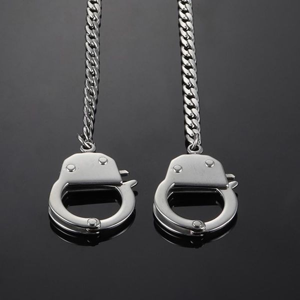 pendant necklaces handcuffs necklace mens stainless steel gold chains male fashion couple jewelry on the neck wholesale, Silver
pendant necklaces handcuffs necklace mens stainless steel gold chains male fashion couple jewelry on the neck wholesale, Silver