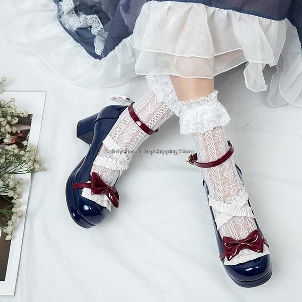 dress shoes women high heels mary jane patent leather buckle bowknot woman lolita female college student jk uniform casual, Black
dress shoes women high heels mary jane patent leather buckle bowknot woman lolita female college student jk uniform casual, Black