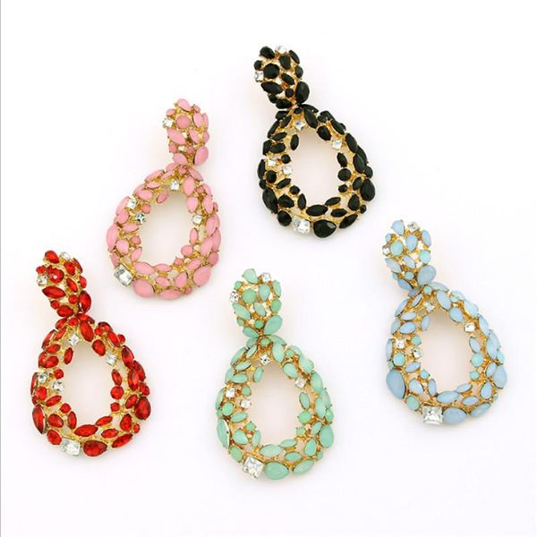 stud 2021 vintage waterdrop earrings for women multicolor crystal exaggerated female fashion jewelry gifts, Golden;silver
stud 2021 vintage waterdrop earrings for women multicolor crystal exaggerated female fashion jewelry gifts, Golden;silver