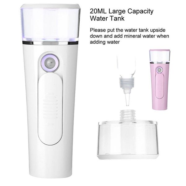usb rechargeable portable mini nano mist sprayer facial body nebulizer steamer moisturizing skin care clean steamer face spray
usb rechargeable portable mini nano mist sprayer facial body nebulizer steamer moisturizing skin care clean steamer face spray