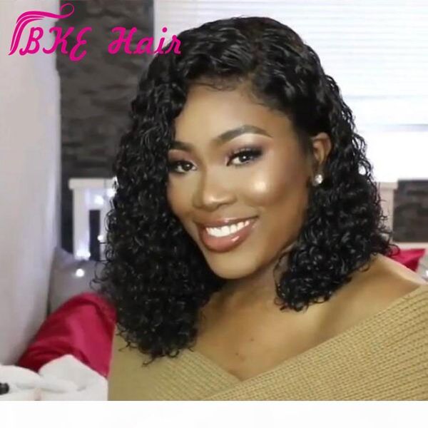 afro kinky curly simulation human hair wigs natural color bleached knots 13x4 lace front wigs with baby hair short bob wigs, Black
afro kinky curly simulation human hair wigs natural color bleached knots 13x4 lace front wigs with baby hair short bob wigs, Black