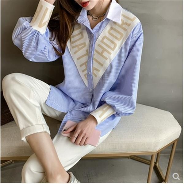 new chic letter ladies lantern sleeve peter pan collar white stripe blouses woman 2021 korean blusas plus size
new chic letter ladies lantern sleeve peter pan collar white stripe blouses woman 2021 korean blusas plus size