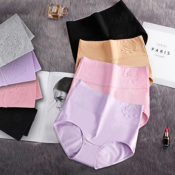 women's panties high rise cotton elastic soft embossed rose female briefs breathable lady underpants large size xxxl, Black;pink
women's panties high rise cotton elastic soft embossed rose female briefs breathable lady underpants large size xxxl, Black;pink