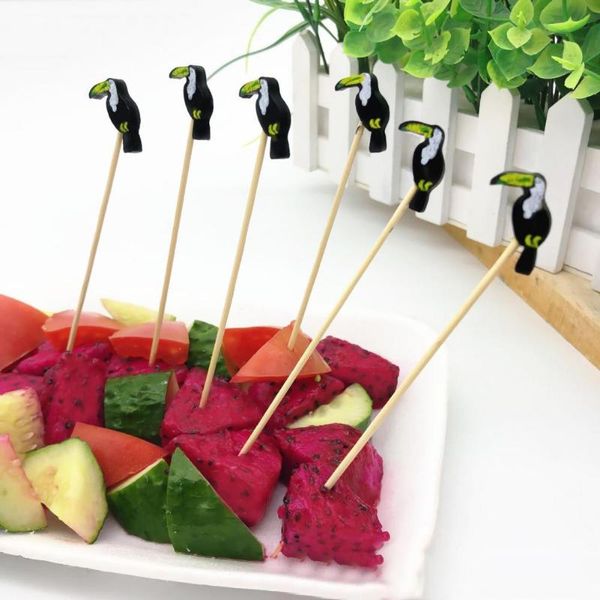 forks 100pcs disposable fruit convenient toothpick cartoon shape eco-friendly safe bamboo material cute cocktail pick for party
forks 100pcs disposable fruit convenient toothpick cartoon shape eco-friendly safe bamboo material cute cocktail pick for party