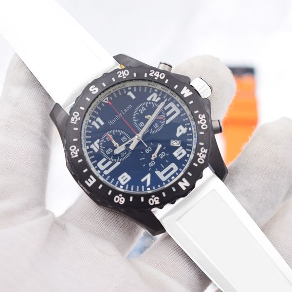 2022 white mens watches fashion vk quartz movement watches chronograph rubber strap sport man wristwatches hanbelson, Slivery;brown
2022 white mens watches fashion vk quartz movement watches chronograph rubber strap sport man wristwatches hanbelson, Slivery;brown