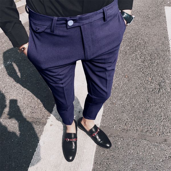 2021 new male summer suit casual dressed in business pants fine office adjustment pantalon classic homme 9rcd, Black
2021 new male summer suit casual dressed in business pants fine office adjustment pantalon classic homme 9rcd, Black