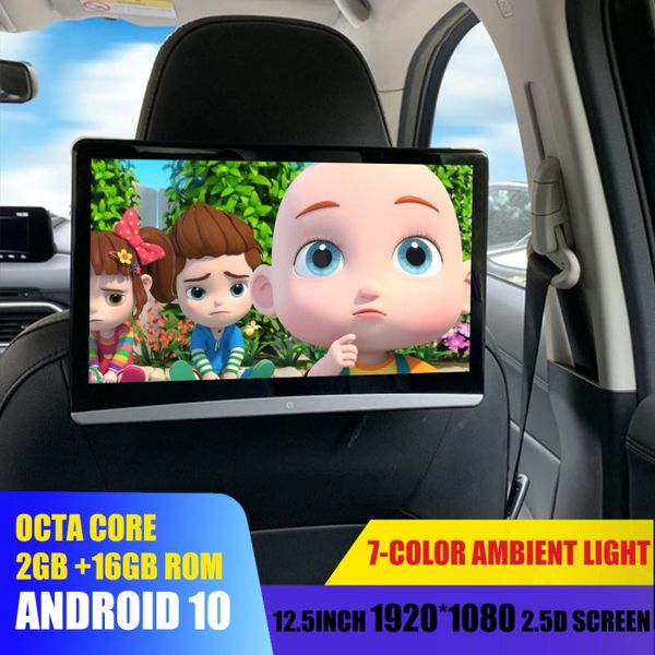 car video 13.3"/12.5" headrest monitor android 10 player usb/sd/fm tft lcd digital screen 1920*1080 touch button mp5
car video 13.3"/12.5" headrest monitor android 10 player usb/sd/fm tft lcd digital screen 1920*1080 touch button mp5
