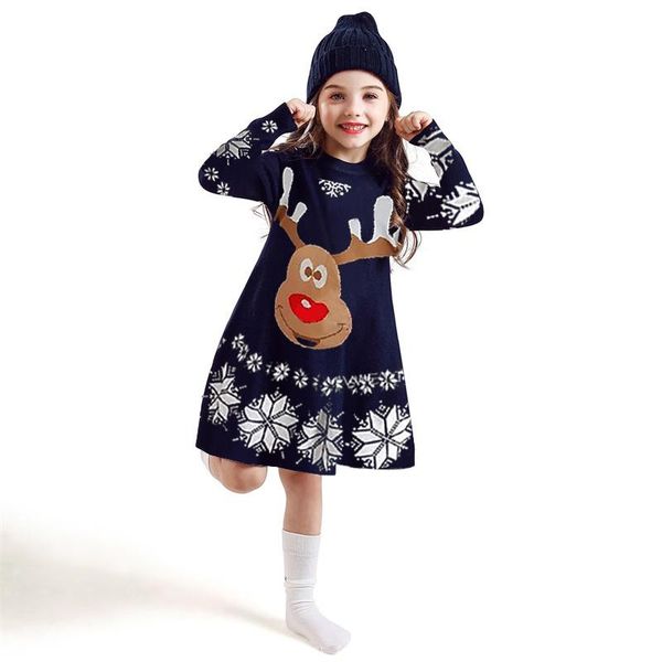 girl's dresses girls christmas dress full sleeve elk snowflake print year costume princess children clothes party for, Red;yellow
girl's dresses girls christmas dress full sleeve elk snowflake print year costume princess children clothes party for, Red;yellow