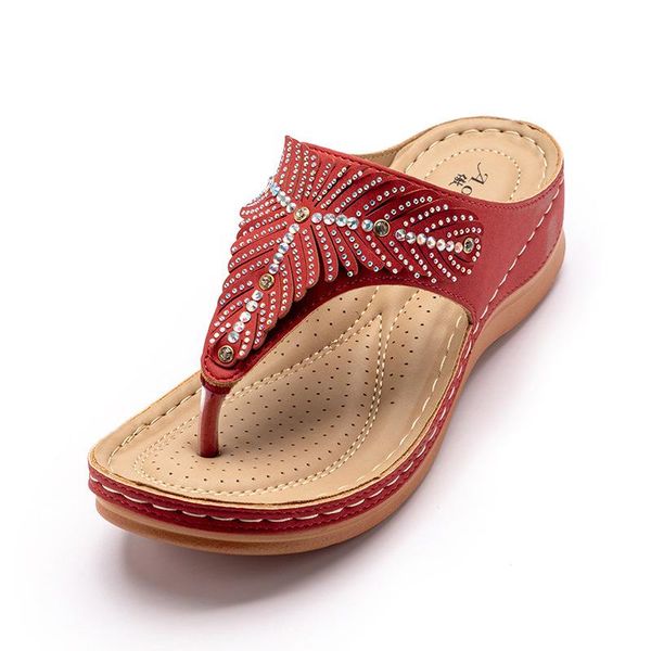 slippers summer women wedges sandals beach flip flops rhinestone platform female shoes open toe ladies slides zapatos mujer, Black
slippers summer women wedges sandals beach flip flops rhinestone platform female shoes open toe ladies slides zapatos mujer, Black