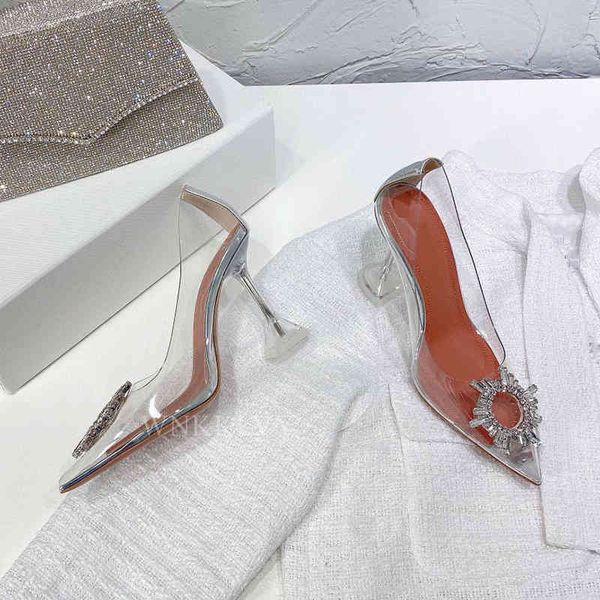80% off shoes runway transparent pvc pumps women pointed toe shallow mouth sunflower rhinestone clear cup high heel shoes party, Black
80% off shoes runway transparent pvc pumps women pointed toe shallow mouth sunflower rhinestone clear cup high heel shoes party, Black