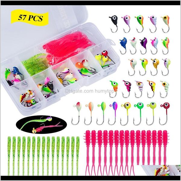 goture 57pcs ice fishing jig lure balancers set 27pcs 1.3-2g fishing hooks with 30pcs soft lure for trout perch winter fishing 201104 btnjj
goture 57pcs ice fishing jig lure balancers set 27pcs 1.3-2g fishing hooks with 30pcs soft lure for trout perch winter fishing 201104 btnjj