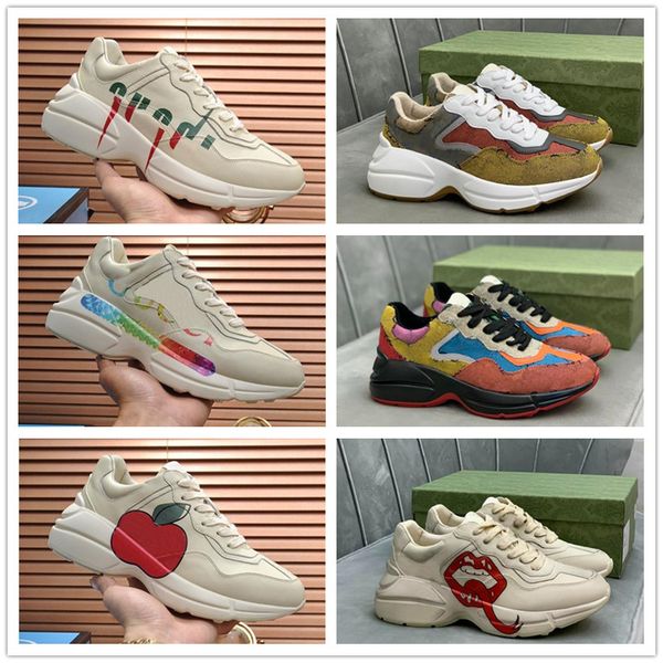 designer sneakers rhyton men women casual shoes trainers vintage luxury chaussures ladies designers sneaker trainer sports mens womens, Black
designer sneakers rhyton men women casual shoes trainers vintage luxury chaussures ladies designers sneaker trainer sports mens womens, Black
