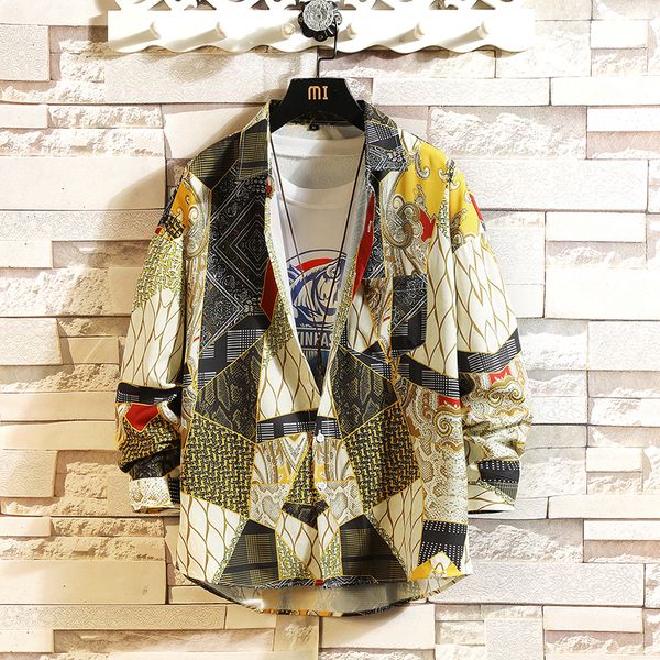 2021 new hawaiian style print long mango for men holiday plus size wardrobe casual goal shirt loose comfort 4w6z, White;black
2021 new hawaiian style print long mango for men holiday plus size wardrobe casual goal shirt loose comfort 4w6z, White;black