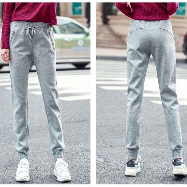 women's pants & capris women running trousers zipper pocket sport woman sportswear female sports loose gym pencil fitness, Black;white
women's pants & capris women running trousers zipper pocket sport woman sportswear female sports loose gym pencil fitness, Black;white