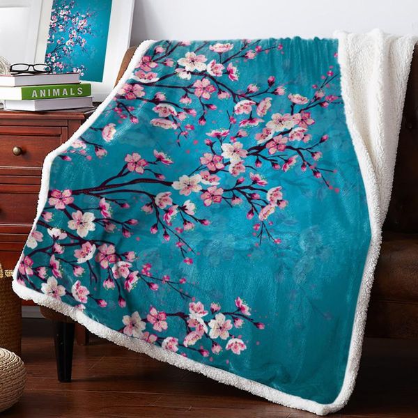 blankets cherry blossom plum branch pink flower lamb flannel blanket super warm soft cashmere sherpa throw on sofa bed bedspread
blankets cherry blossom plum branch pink flower lamb flannel blanket super warm soft cashmere sherpa throw on sofa bed bedspread