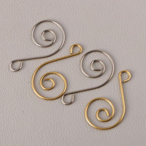 40pcs curtain hooks multifunctional steel hanging hooks christmas decoration hangers (20pcs golden and 20pcs silver)
40pcs curtain hooks multifunctional steel hanging hooks christmas decoration hangers (20pcs golden and 20pcs silver)
