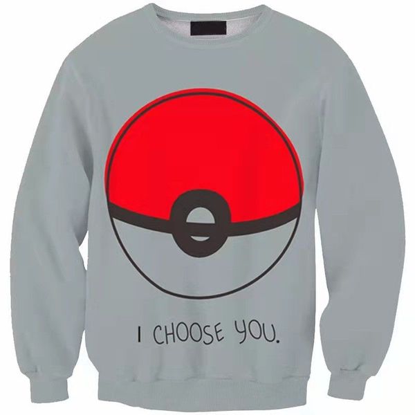 Pokeball pattern men's 3D printing hoodie visual impact party top punk goth round neck high quality sweatshirt hoodie, Black
Pokeball pattern men's 3D printing hoodie visual impact party top punk goth round neck high quality sweatshirt hoodie, Black