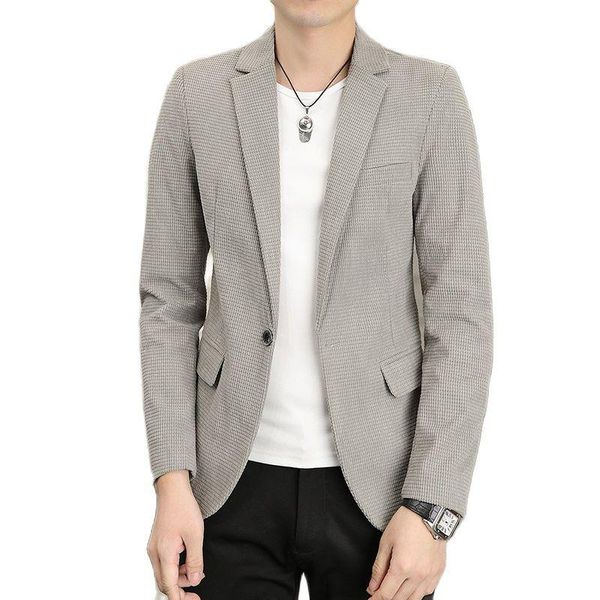 men's suits & blazers 2021 autumn winter fashion korean style slim fit suit jackets male formal business gray wedding dress coats cloth, White;black
men's suits & blazers 2021 autumn winter fashion korean style slim fit suit jackets male formal business gray wedding dress coats cloth, White;black