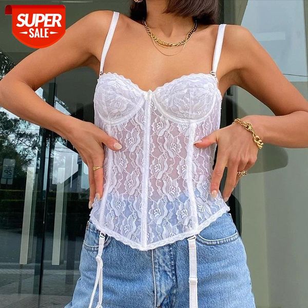 lace floral white color summer wear see through tanks new 2021 women tube bustiers corsets sleeveless strap #5i8t
lace floral white color summer wear see through tanks new 2021 women tube bustiers corsets sleeveless strap #5i8t