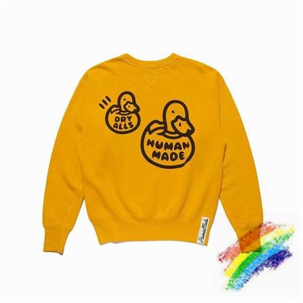 men's hoodies & sweatshirts 2021ss human made crewneck sweatshirt men woman 1:1 yellow hoodie, Black
men's hoodies & sweatshirts 2021ss human made crewneck sweatshirt men woman 1:1 yellow hoodie, Black