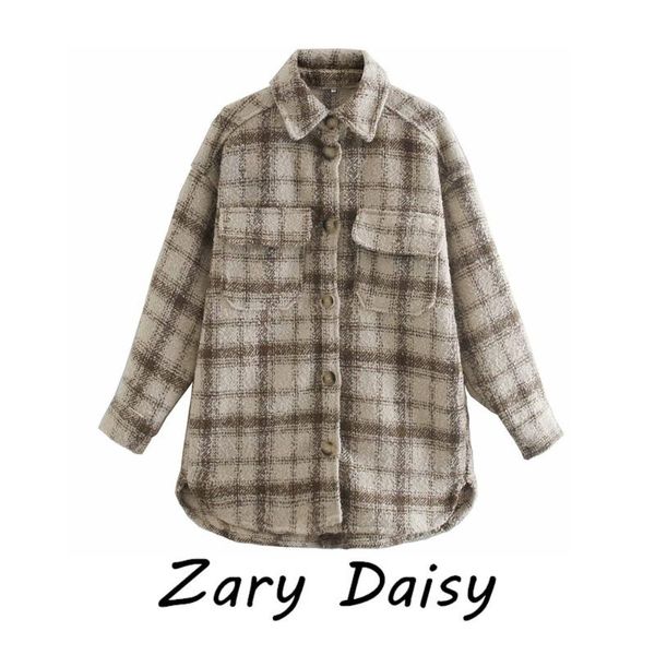women's jackets zary daisy foreign trade short jacket 2021 autumn style small fragrance pattern shirt, Black;brown
women's jackets zary daisy foreign trade short jacket 2021 autumn style small fragrance pattern shirt, Black;brown