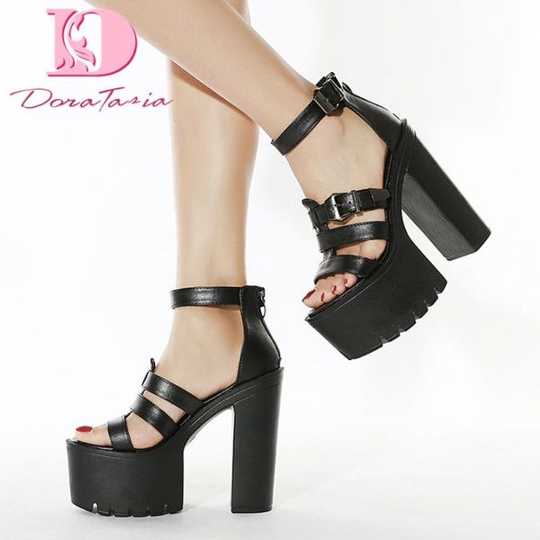 sandals doratasia brand female 2021 high platform gothic fashion thick heels summer women party shoes woman, Black
sandals doratasia brand female 2021 high platform gothic fashion thick heels summer women party shoes woman, Black