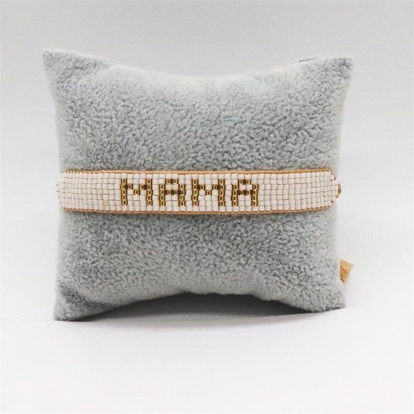 beaded, strands zhongvi miyuki beads bracelets letter mama jewelry gift diy weave bracelet for women accessories jewellery handmade pulsera, Black
beaded, strands zhongvi miyuki beads bracelets letter mama jewelry gift diy weave bracelet for women accessories jewellery handmade pulsera, Black