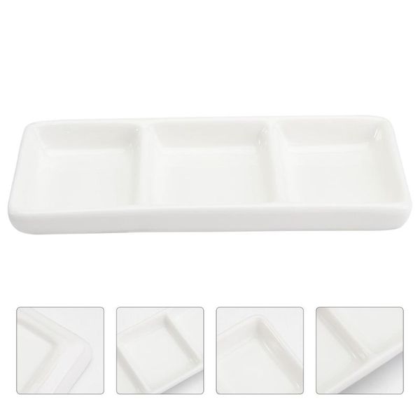 storage bottles & jars 6 inch pure white ceramic 3-compartment appetizer serving tray rectangular divided sauce dishes for spice dish soy
storage bottles & jars 6 inch pure white ceramic 3-compartment appetizer serving tray rectangular divided sauce dishes for spice dish soy