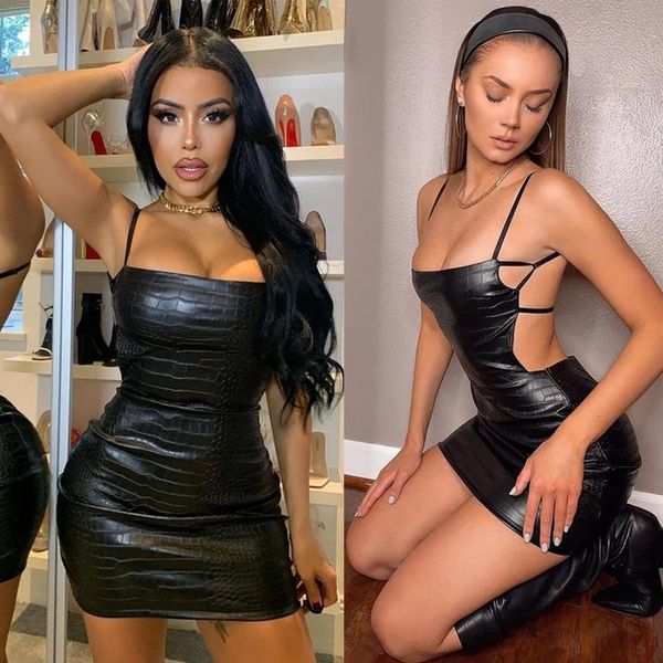 casual dresses 2021 summer beach party clubwearwomen clothing black slip dress leather backless sleeveless bodycon mini, Black;gray
casual dresses 2021 summer beach party clubwearwomen clothing black slip dress leather backless sleeveless bodycon mini, Black;gray