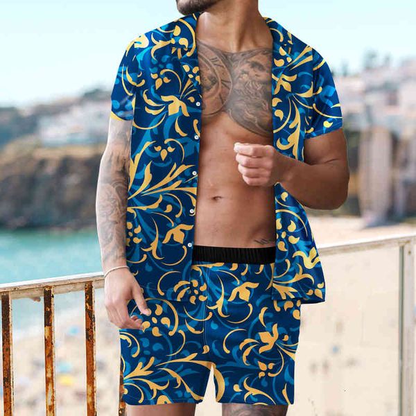 men's tracksuits casual blouse loose shirt tropical plants print short sleeve tee summer handsome men s2y2, Gray
men's tracksuits casual blouse loose shirt tropical plants print short sleeve tee summer handsome men s2y2, Gray