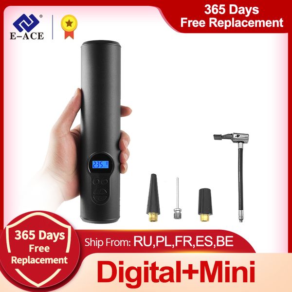 e-ace m06 inflatable digital handheld tyre 12v 150psi rechargeable air pump for car bicycle motorcycle tires
e-ace m06 inflatable digital handheld tyre 12v 150psi rechargeable air pump for car bicycle motorcycle tires