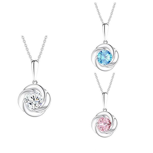 s925 silver necklace temperament ocean heart short clavicle chain pendant jewelry 
s925 silver necklace temperament ocean heart short clavicle chain pendant jewelry