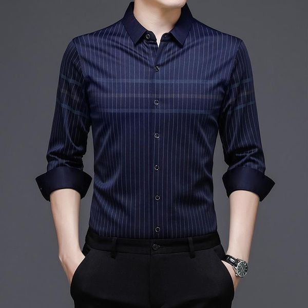 men's casual shirts anti-wrinkle style long brand spring print autumn sleeve korean men shirt strip clothes camisa masculina slim fit, White;black
men's casual shirts anti-wrinkle style long brand spring print autumn sleeve korean men shirt strip clothes camisa masculina slim fit, White;black