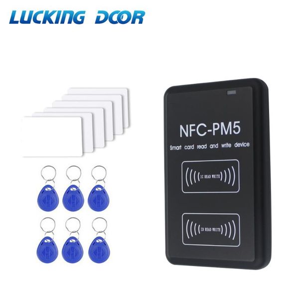 nfc pm5 ic/id duplicator dual-frequency 125khz 13.56mhz rfid reader full writer decoding function
nfc pm5 ic/id duplicator dual-frequency 125khz 13.56mhz rfid reader full writer decoding function