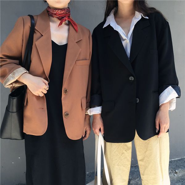 2021 elegant single-breasted women blazers spring autumn style jacket ladies female short coat fl14, White;black
2021 elegant single-breasted women blazers spring autumn style jacket ladies female short coat fl14, White;black