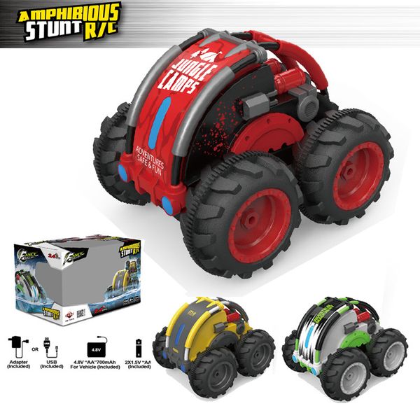 remote control car rc stunt car cute waterproof driving on water and land amphibious electric toy cars vehicle for children
remote control car rc stunt car cute waterproof driving on water and land amphibious electric toy cars vehicle for children