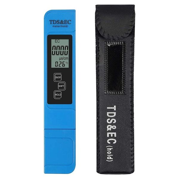 meters tds ec meter temperature tester pen 3 in 1 function conductivity water quality measurement tool 0-9990 ppm 15%
meters tds ec meter temperature tester pen 3 in 1 function conductivity water quality measurement tool 0-9990 ppm 15%