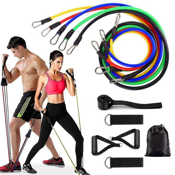 11pcs/set latex resistance bands training exercise yoga tubes pull rope rubber expander elastic bands fitness equipment
11pcs/set latex resistance bands training exercise yoga tubes pull rope rubber expander elastic bands fitness equipment