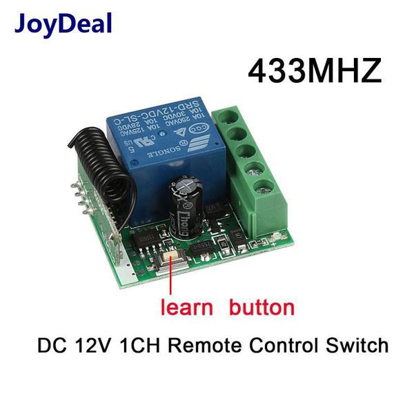 smart home control 433 mhz wireless rf remote switch dc 12v 1ch relay receiver diy module for 433mhz transmitter switches
smart home control 433 mhz wireless rf remote switch dc 12v 1ch relay receiver diy module for 433mhz transmitter switches