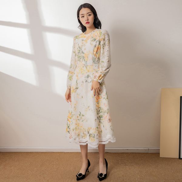 runway fashion spring new women's round neck long sleeve embroidery printing elegant party midi lace dress kxxe, Black;gray
runway fashion spring new women's round neck long sleeve embroidery printing elegant party midi lace dress kxxe, Black;gray