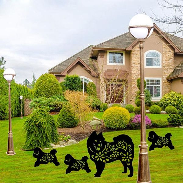 novelty items 4 pcs dog yard art decor silhouette garden stake acrylic black puppy ground insert manor lawn
novelty items 4 pcs dog yard art decor silhouette garden stake acrylic black puppy ground insert manor lawn