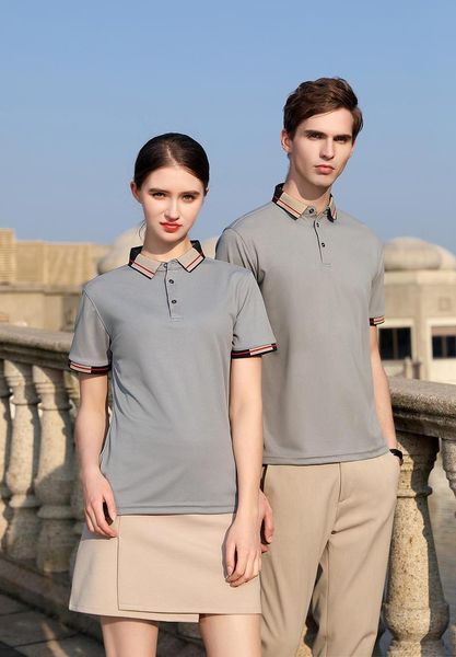 men's polos lapel short-sleeved summer 2021 fashion for men and women, White;black
men's polos lapel short-sleeved summer 2021 fashion for men and women, White;black