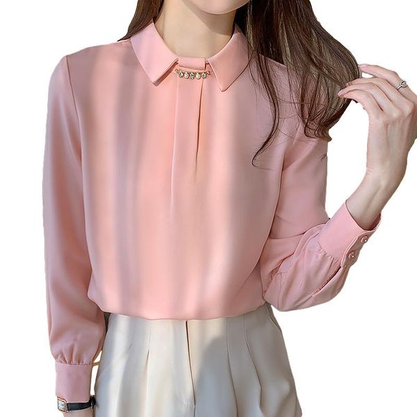 women's blouses & shirts wholesale 2021 spring summer autumn fashion casual chiffon women shirt woman female ol long sleeve blouse py13, White
women's blouses & shirts wholesale 2021 spring summer autumn fashion casual chiffon women shirt woman female ol long sleeve blouse py13, White