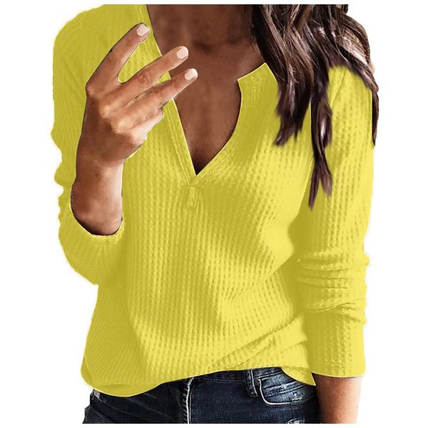 women's blouses & shirts solid v-neck woman halloween yellow plus size 2021 fashion party casual pullovers blusas mujer, White
women's blouses & shirts solid v-neck woman halloween yellow plus size 2021 fashion party casual pullovers blusas mujer, White
