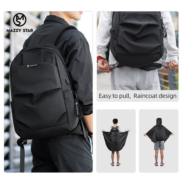 backpack mazzy star 15.6 inch lapraincoat male bag waterproof school travel anti-thief usb charging fashion
backpack mazzy star 15.6 inch lapraincoat male bag waterproof school travel anti-thief usb charging fashion