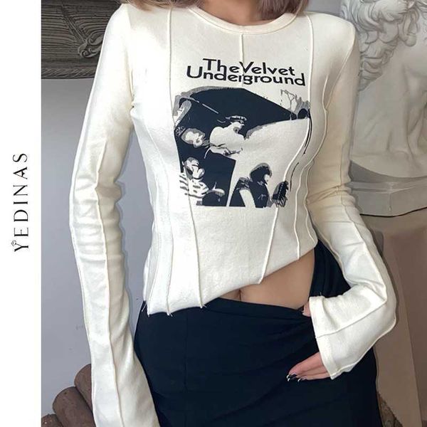 yedinas grunge long sleeve crop band theme print t shirts irregular hypotenuse design tee shirt punk style streetwear 210527, White
yedinas grunge long sleeve crop band theme print t shirts irregular hypotenuse design tee shirt punk style streetwear 210527, White