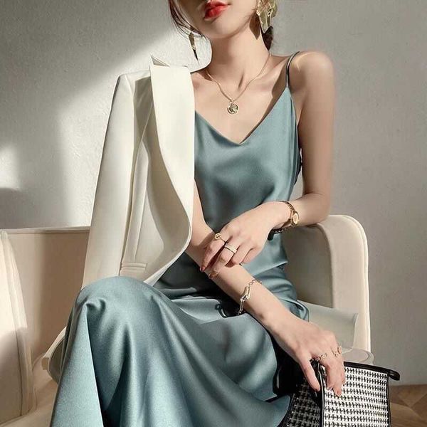 hangzhou triacetic acid french suspender drs women's 2021 dign fairy girl skirt silk, Black;gray
hangzhou triacetic acid french suspender drs women's 2021 dign fairy girl skirt silk, Black;gray
