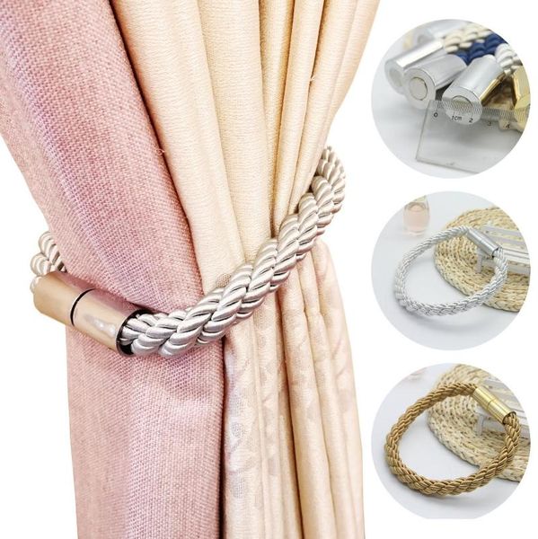magnetic curtain buckle clip curtain tied rope simple beef tendon punching tieback accessories home decor
magnetic curtain buckle clip curtain tied rope simple beef tendon punching tieback accessories home decor
